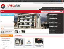 Tablet Screenshot of apartisparta.com